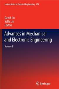 Advances in Mechanical and Electronic Engineering