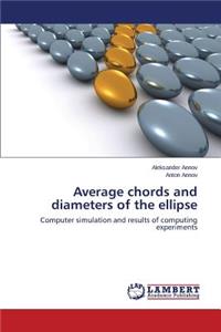 Average chords and diameters of the ellipse