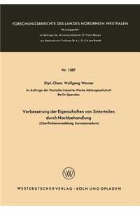 Verbesserung der Eigenschaften von Sinterteilen durch Nachbehandlung
