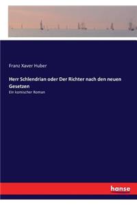 Herr Schlendrian oder Der Richter nach den neuen Gesetzen