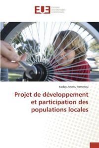 Projet de Développement Et Participation Des Populations Locales