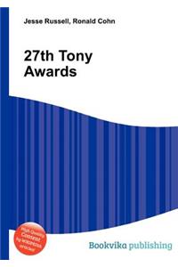27th Tony Awards