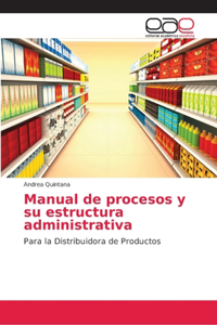 Manual de procesos y su estructura administrativa