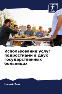 Использование услуг подростками в двух го