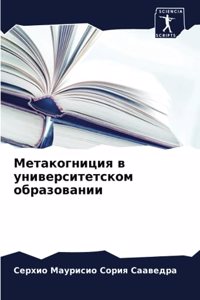 Метакогниция в университетском образов