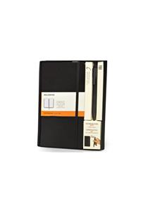 Moleskine Classic Notebook And Classic Click Roller Pen - 0.5mm