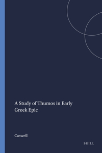 Study of Thumos in Early Greek Epic