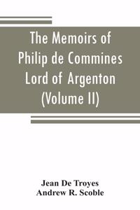 memoirs of Philip de Commines, Lord of Argenton