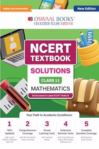 Oswaal NCERT Textbook Solution Class 11 Mathematics | For Latest Exam