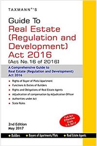 Guide to Real Estate (Regulation and Development) Act 2016 [Act No. 16 of 2016]