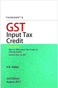 GST-Input Tax Credit