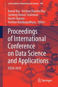 Proceedings of International Conference on Data Science and Applications