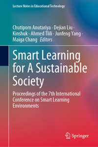 Smart Learning for A Sustainable Society