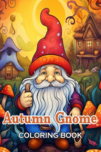 Autumn Gnome Coloring Book