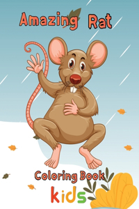 Amazing Rat Coloring book Kids