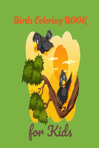 Birds Coloring Book for Kids