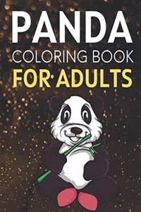 Panda Coloring Book for Adults