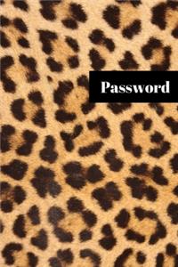 Password Logbook Animal Skin