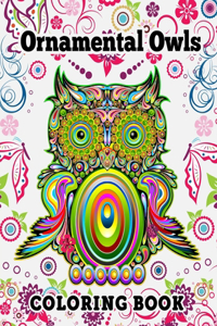 Ornamental Owls Coloring Book
