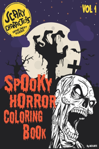 Spooky Horror Coloring Book