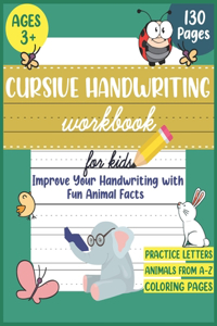 Cursive Handwriting Workbook for Kids