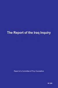 report of the Iraq Inquiry