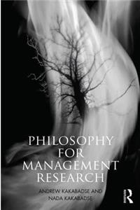 Philosophy for Management Research