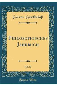 Philosophisches Jahrbuch, Vol. 17 (Classic Reprint)