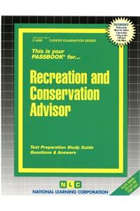 Recreation and Conservation Advisor
