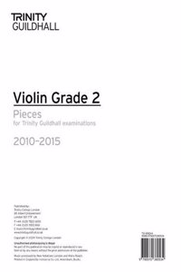 Violin Exam Pieces Grade 2 2010-2015 (part Only)