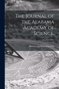 Journal of the Alabama Academy of Science.; v.74