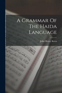 Grammar Of The Haida Language