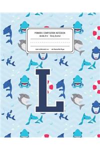 Primary Composition Notebook Grades K-2 Story Journal L