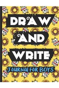 Draw and Write Journal for Boys