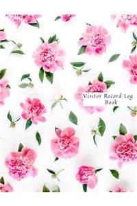 Visitor Record Log Book