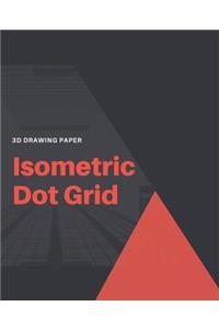 Isometric Dot Grid 3D Drawing Paper