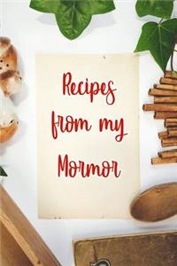 Recipes From My Mormor