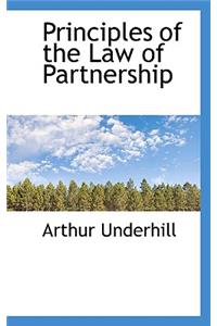 Principles of the Law of Partnership