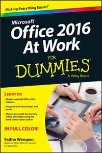 Office 2016 at Work for Dummies