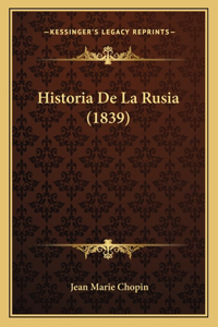 Historia De La Rusia (1839)