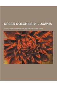 Greek Colonies in Lucania
