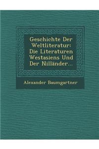 Geschichte Der Weltliteratur