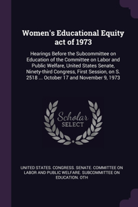 Women's Educational Equity act of 1973