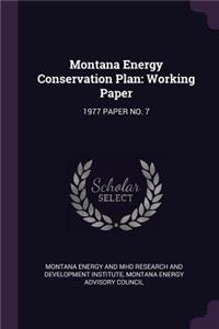 Montana Energy Conservation Plan