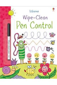 Wipe-clean Pen Control