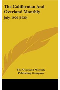 The Californian and Overland Monthly
