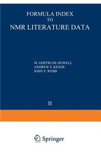 Formula Index to NMR Literature Data