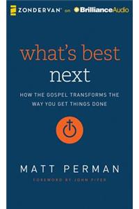 What's Best Next