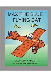 Max the blue flying cat