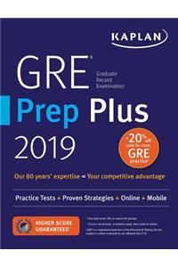 GRE Prep Plus 2019: Practice Tests + Proven Strategies + Online + Video + Mobile